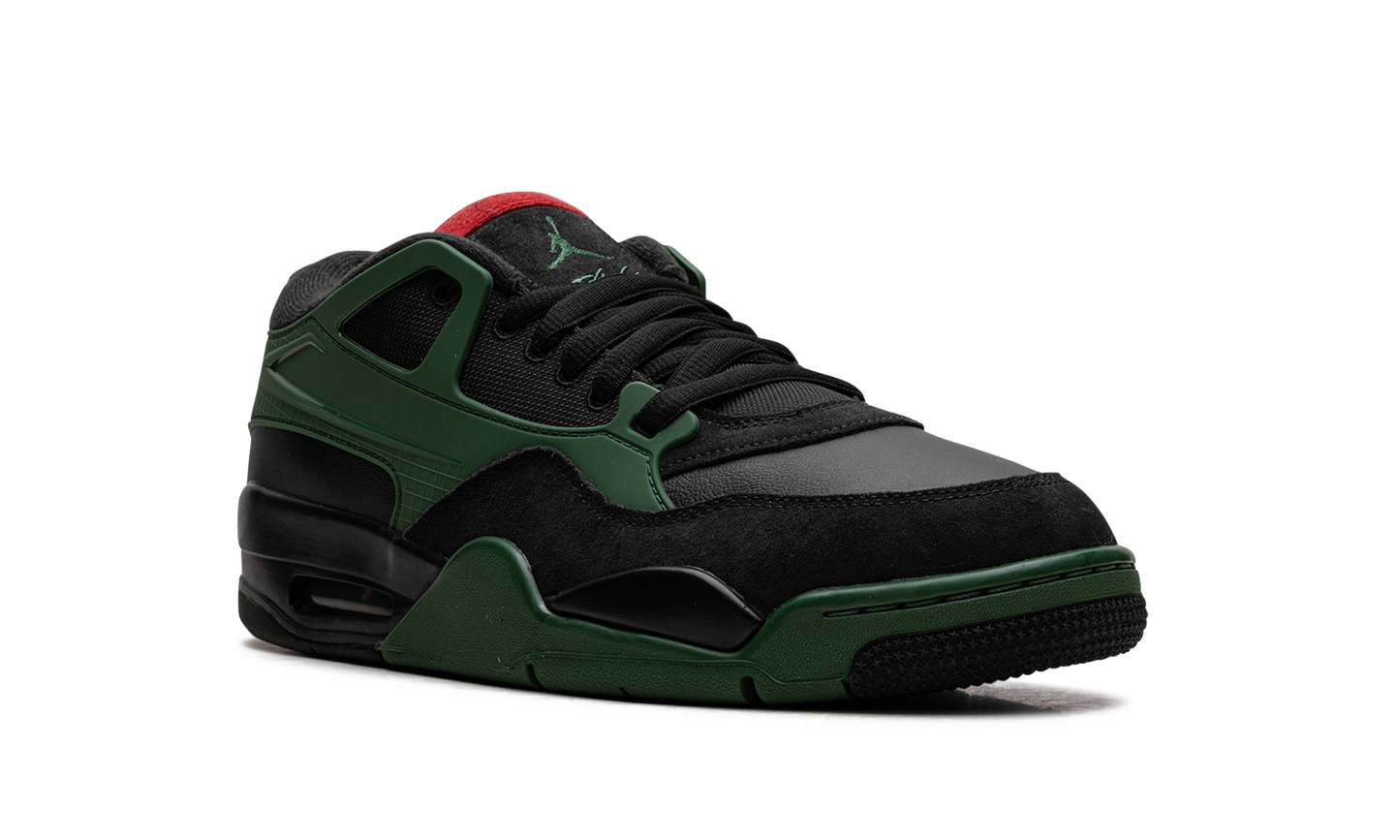 Jordan 4 RM "Black Gorge Green University Red" FQ7939 003