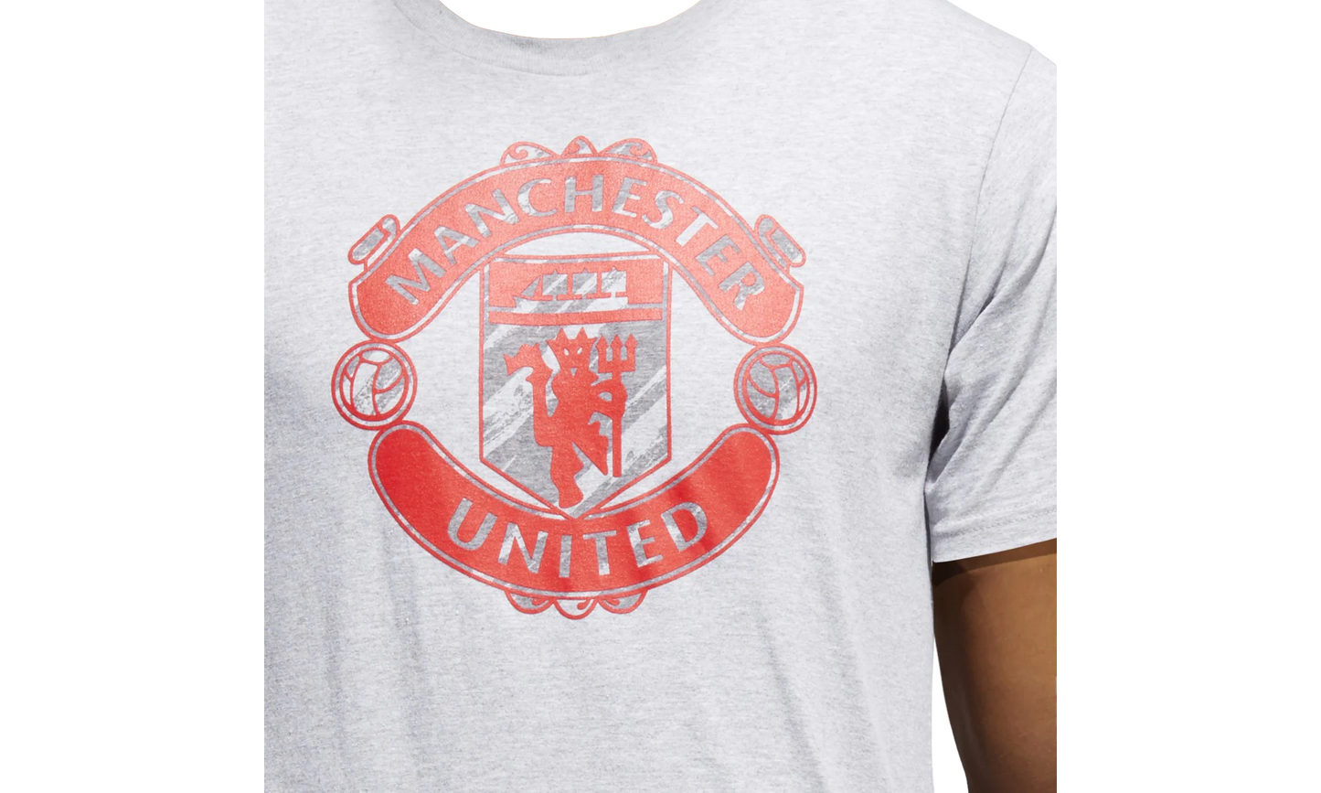 The Go To Short Sleeve Brushed Strip Tee "Grey" CB3912