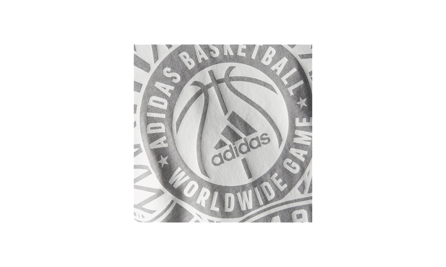 Global Game Short Sleeve T-Shirt "Grey / White" BP7757