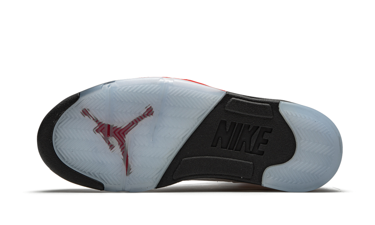 Air Jordan 5 Retro "Fire Red Silver Tongue 2020" DA1911 102