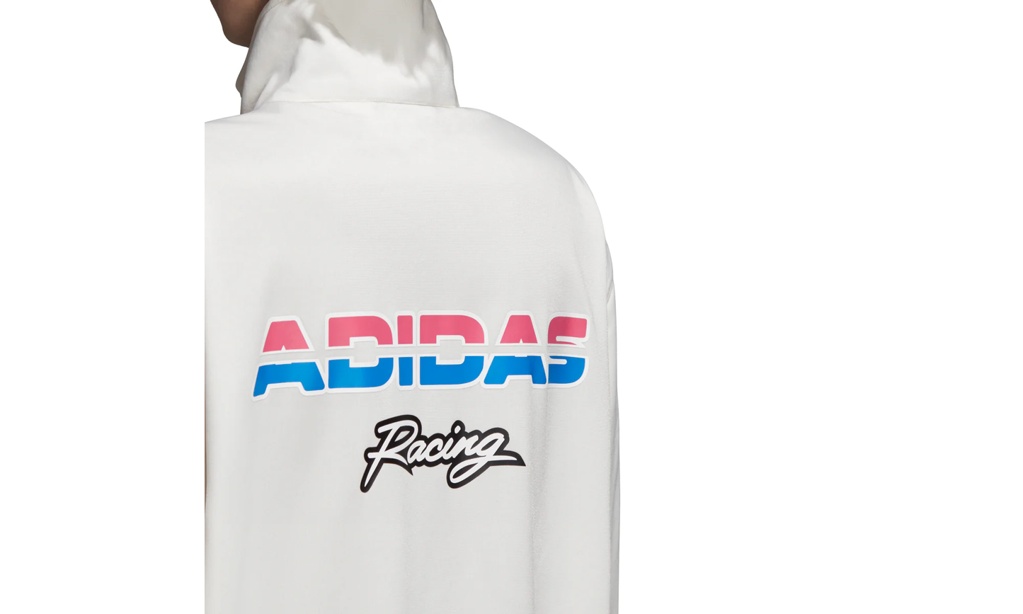 Athletic Track Jacket "Chalk White / Red / Blue" DH4196