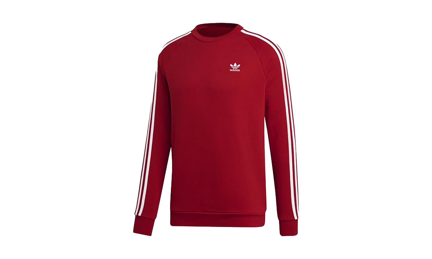 3 Stripes Crew Neck Sweatshirt "Red" DV1553