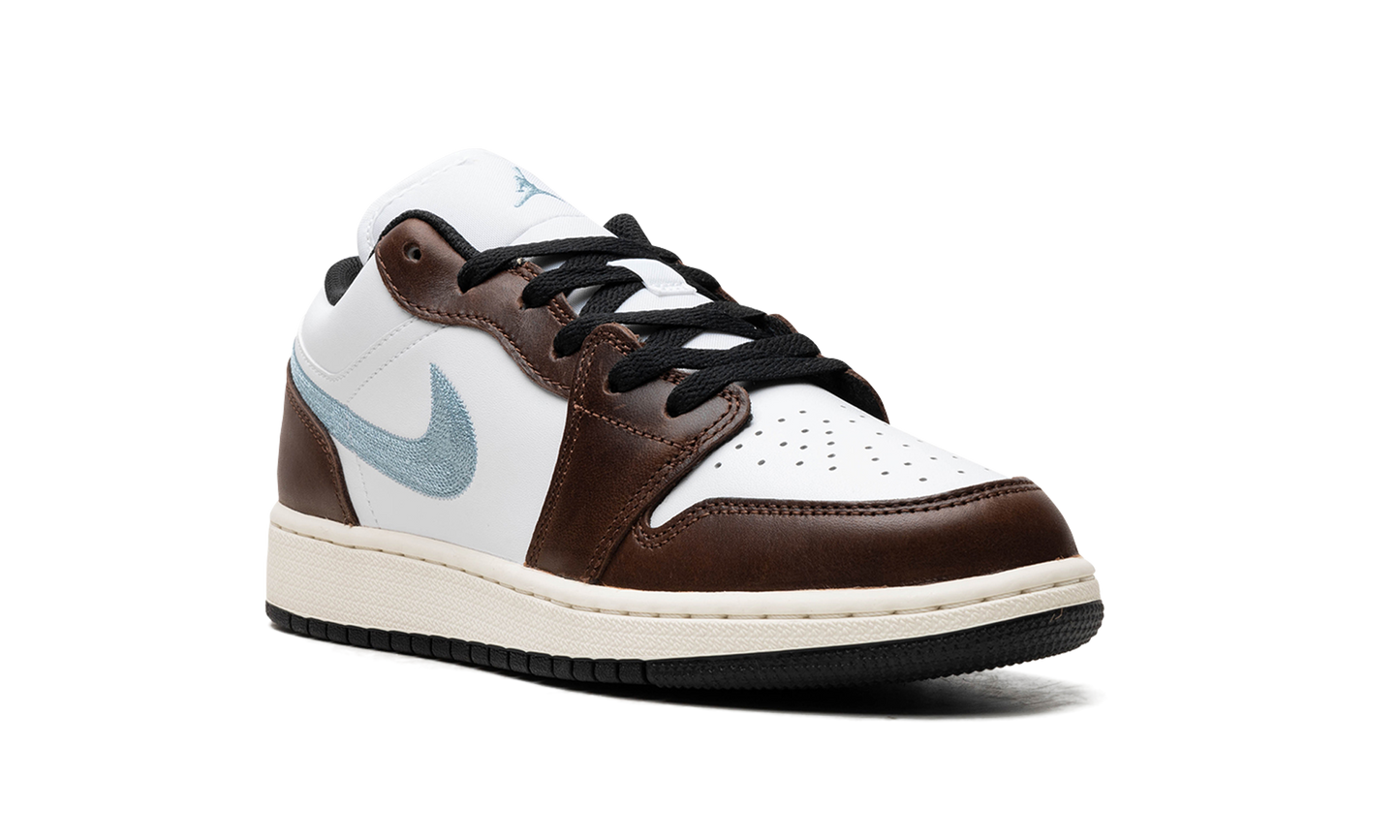 Air Jordan 1 Low GS "Brown White Blue" FQ8156 142