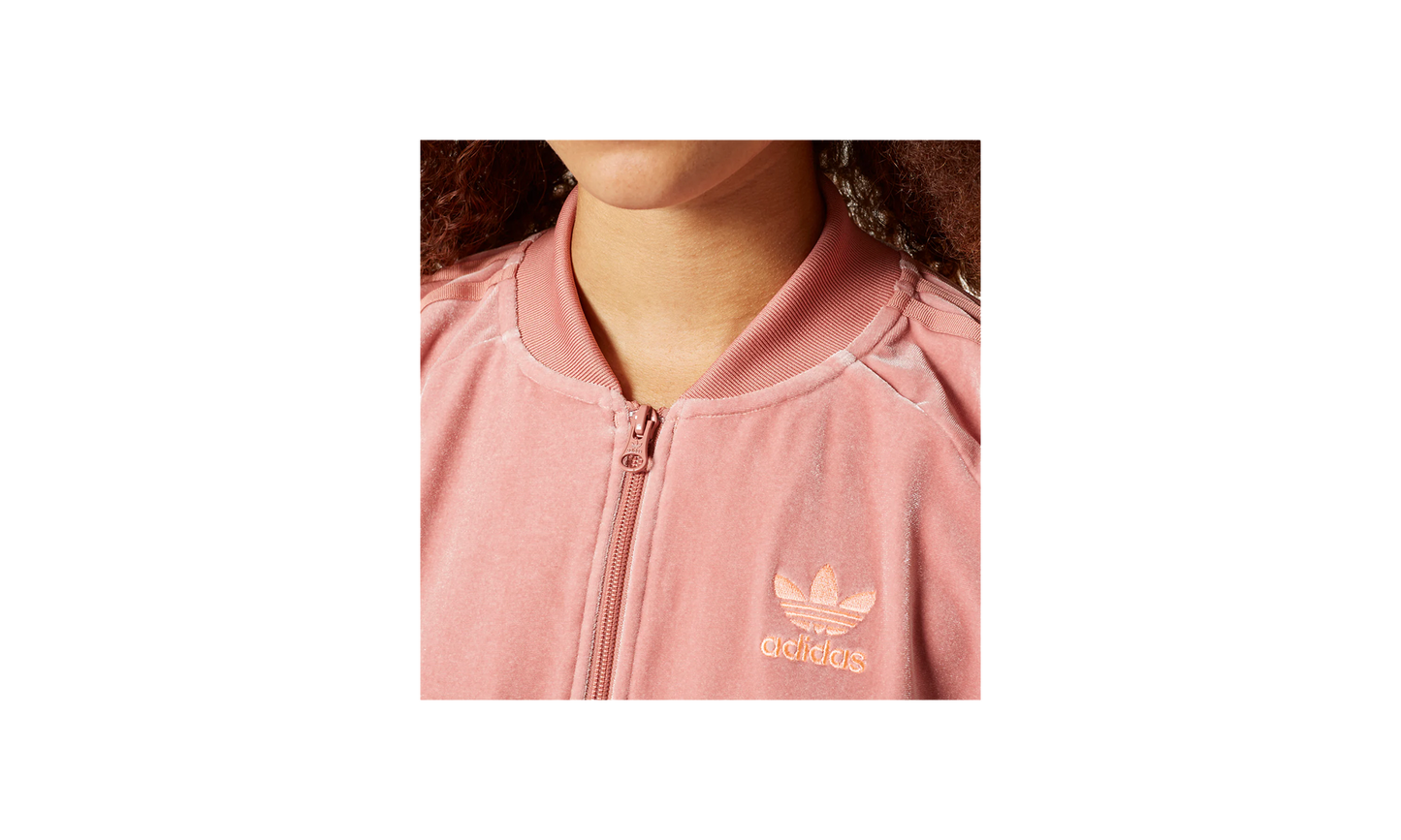 Velvet Vibes SST Track Jacket "Raw Pink" CW0273