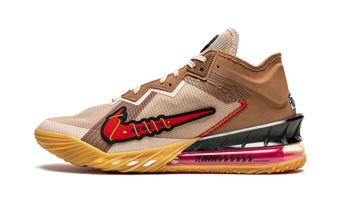 LeBron 18 Low "Wile E. Coyote vs Roadrunner" CV7562 401