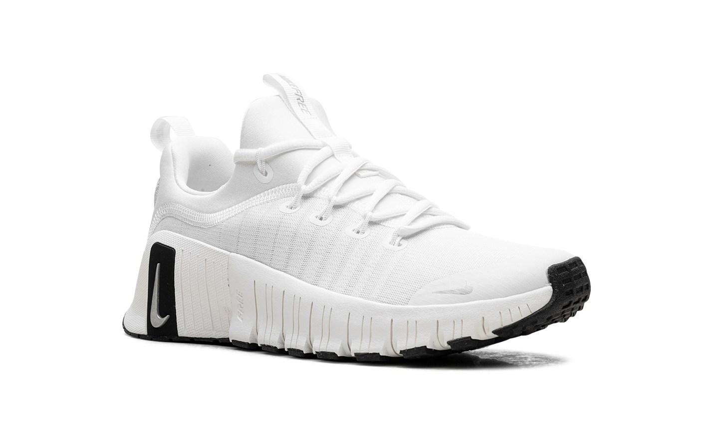 Free Metcon 6 Premium WMNS "Summit White Sail Black Metallic Silver" FZ1695 101