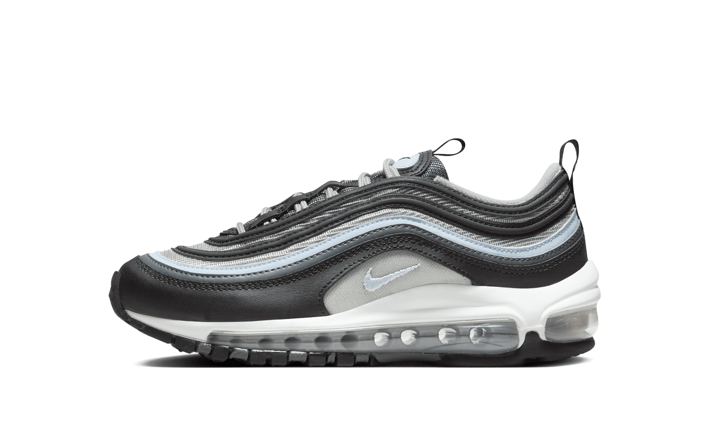 Grade School Nike Air Max 97 "BLACK IRON GREY" 921522-033