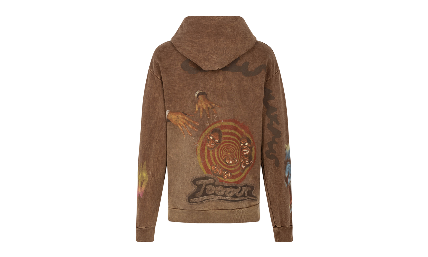 Travis Scott Utopia Circus Maximus Zip-Up Hoodie "Utopia Circus Maximus Tour 2023" TSUC04