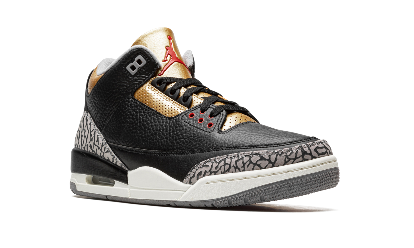 AIR JORDAN 3 WMNS "Black Cement Gold" CK9246 067