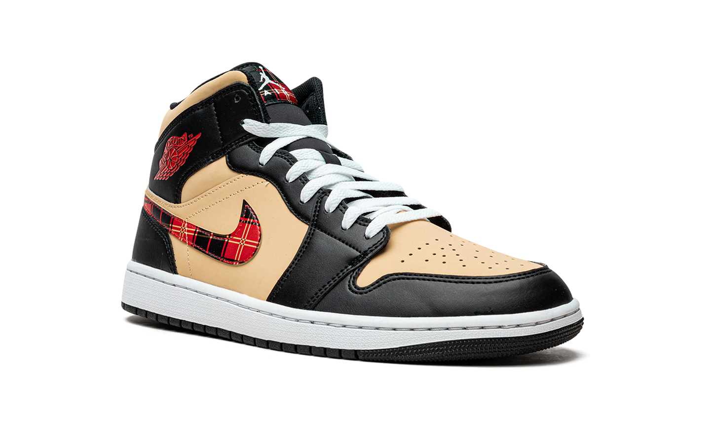 Air Jordan 1 Mid SE "Tartan Swoosh" DZ5329 001