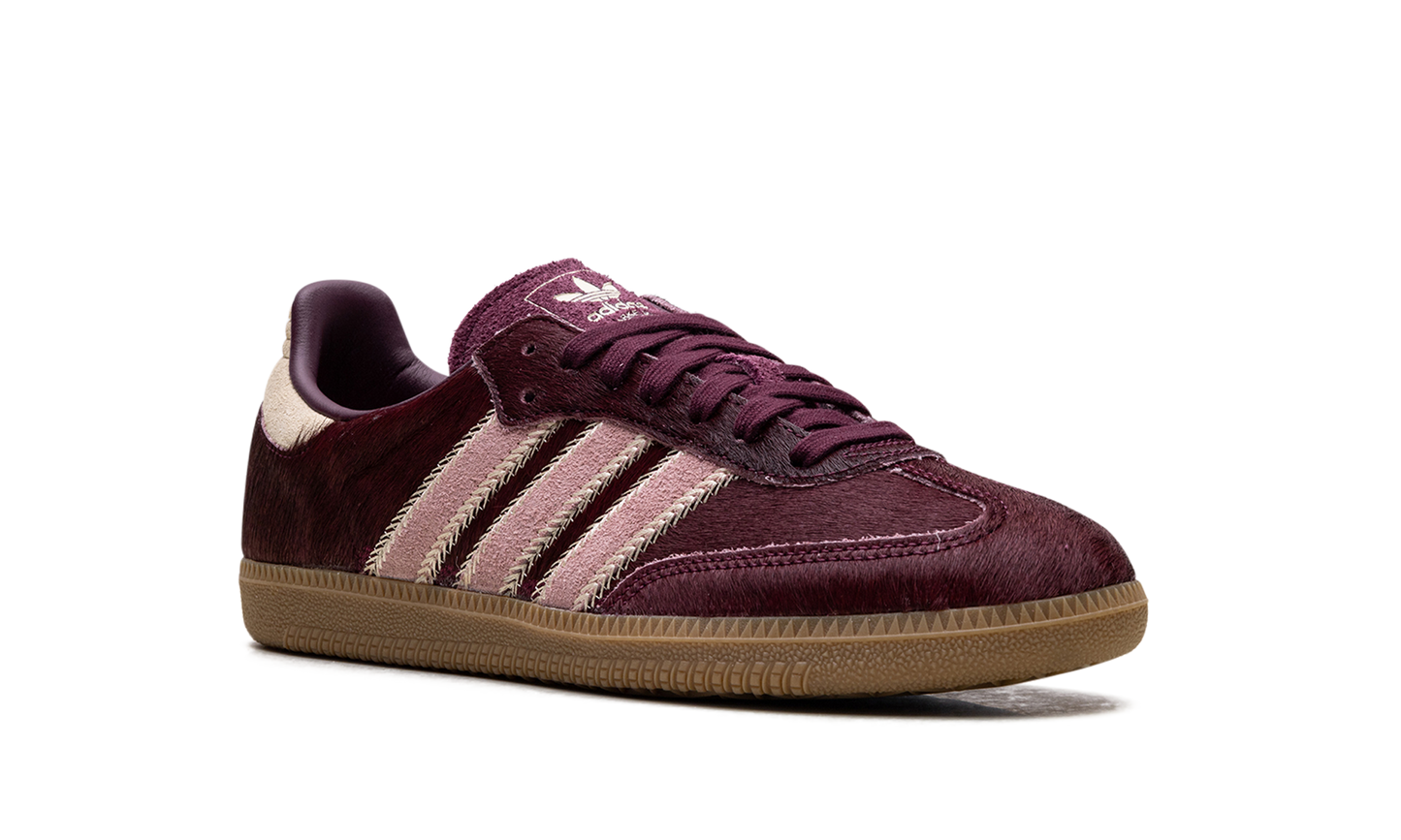 Samba OG WMNS "Maroon Sand Strata Pony" JP5330