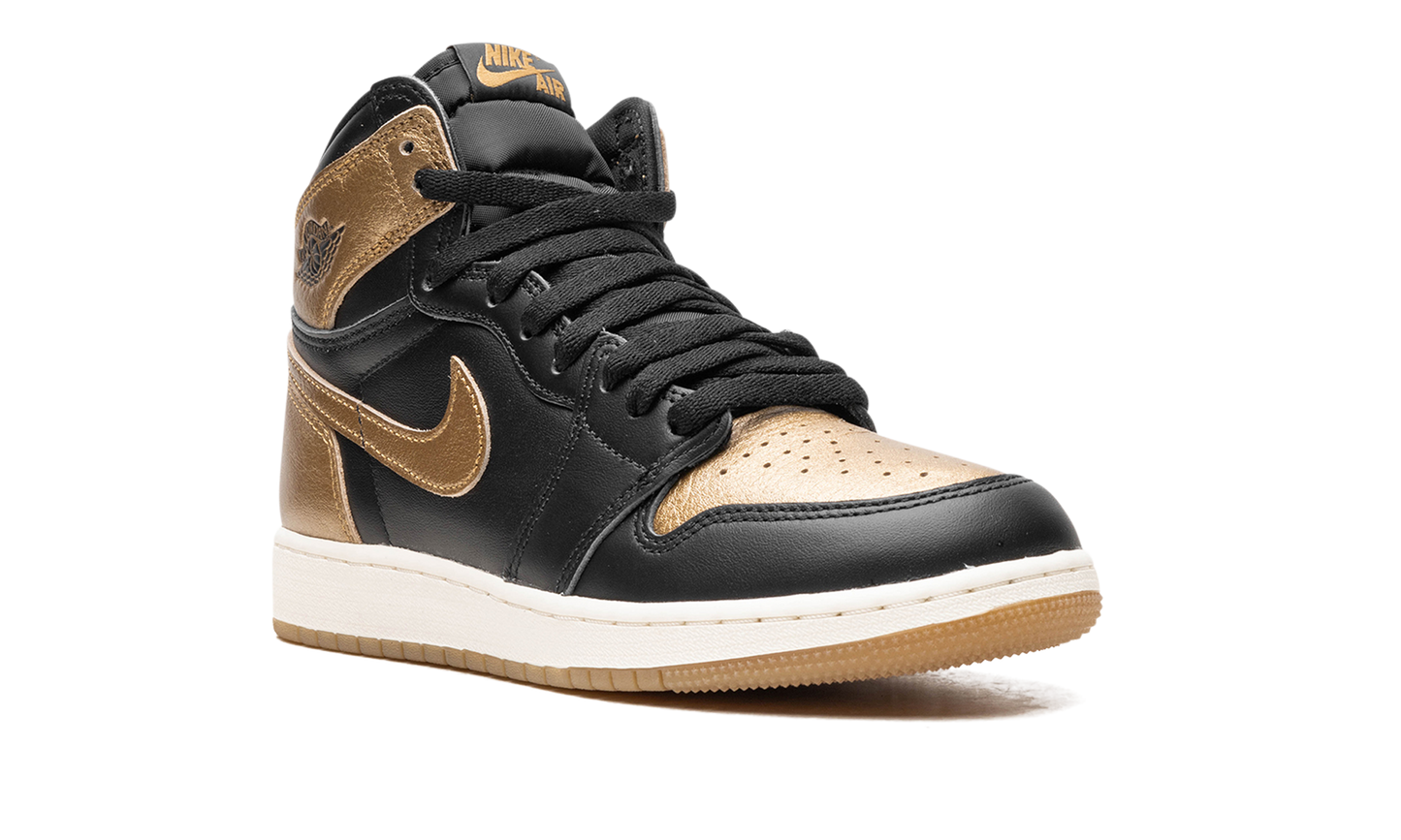 Air Jordan 1 GS "Black Metallic Gold" FD1437 071