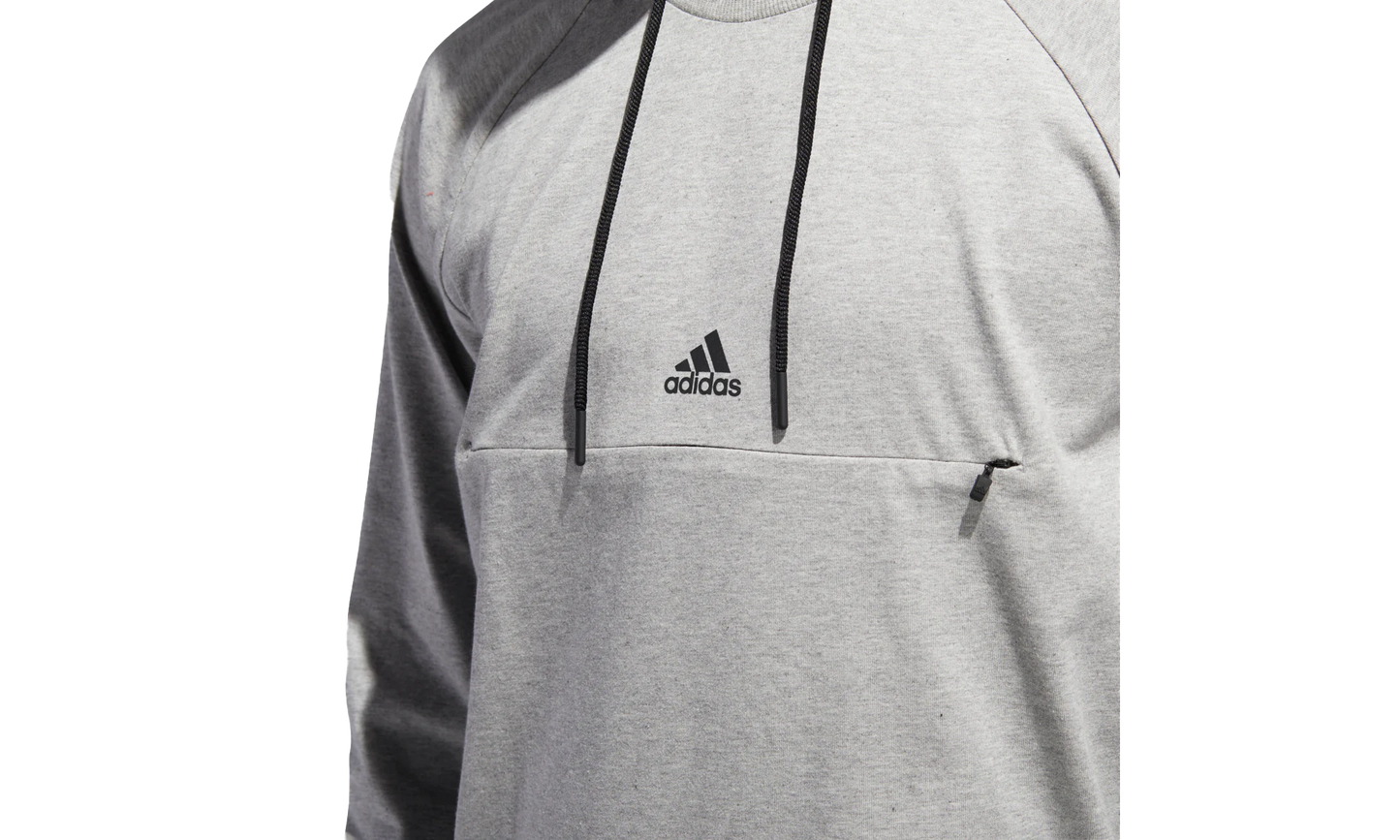 Athletics Sport 2 Street Lifestyle Pullover Hoodie "Grey Black" DW9454
