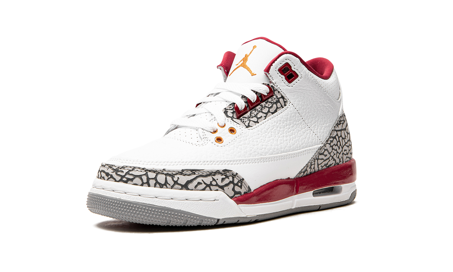 Air Jordan 3 GS "Cardinal" 398614 126