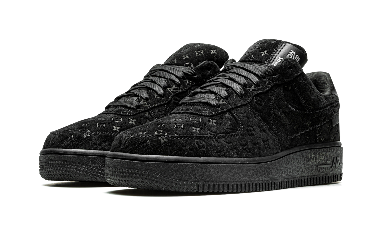 Louis Vuitton Air Force 1 Low "Virgil Abloh - BLACK/BLACK" 1A9VD6
