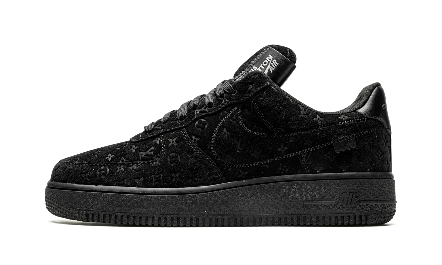 Louis Vuitton Air Force 1 Low "Virgil Abloh - BLACK/BLACK" 1A9VD6