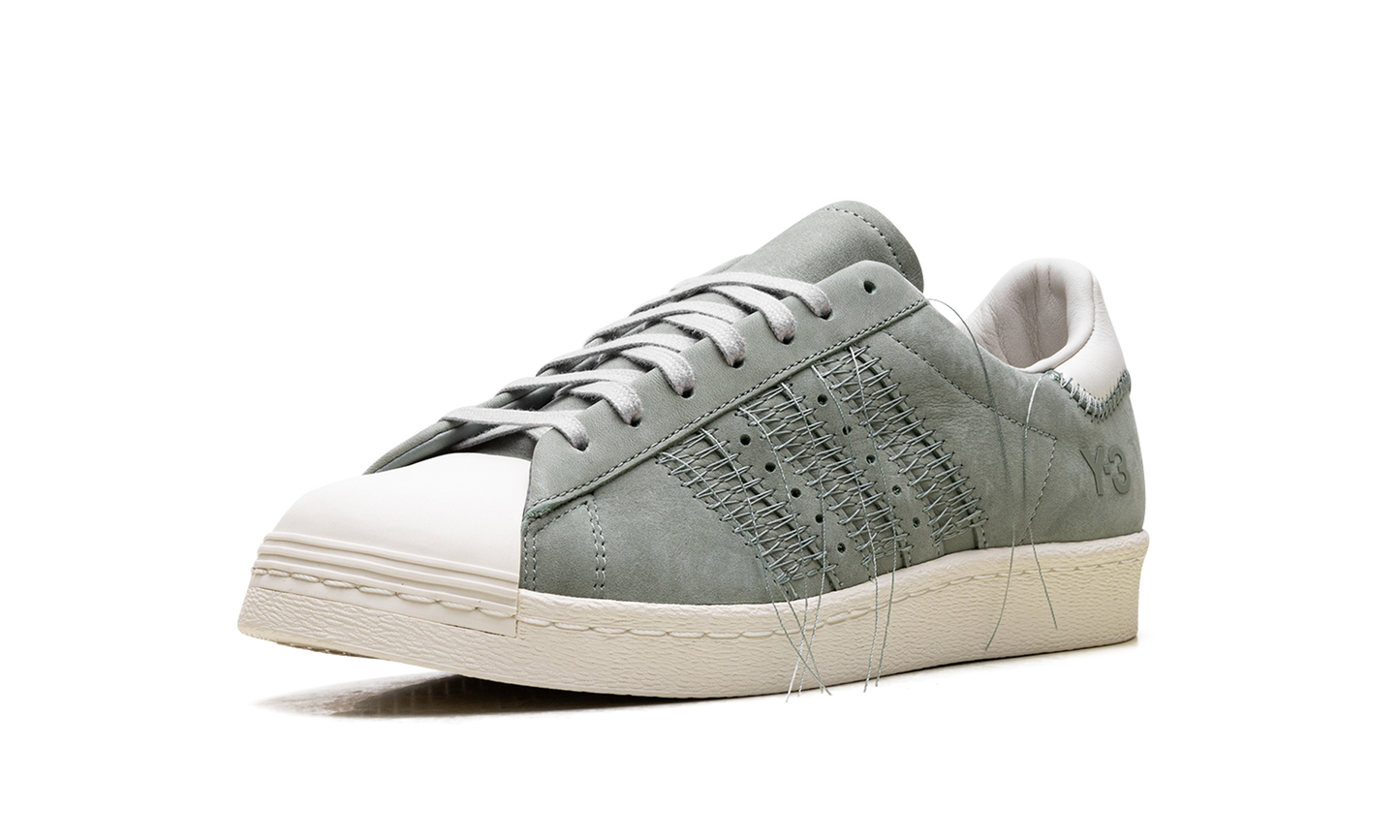 Y-3 Superstar "Silver Green Off White Light Brown" IG0801