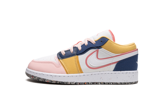 Air Jordan 1 Low SE GS "Multicolor Canvas" DV1323 100