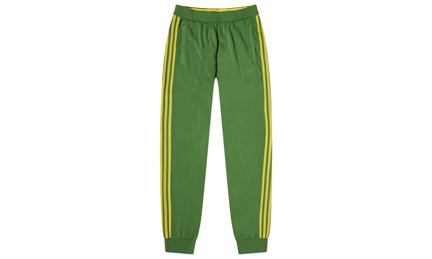 Nylon Knit Track Pants "Wales Bonner X Adidas - Green" IW1176