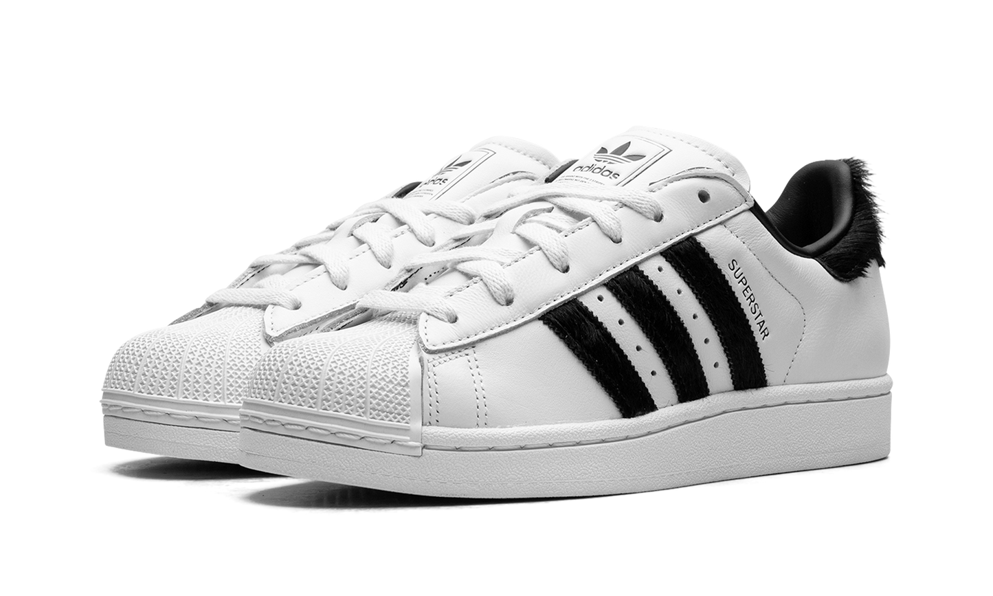 Superstar II WMNS "White Black Pony Hair" JH7052