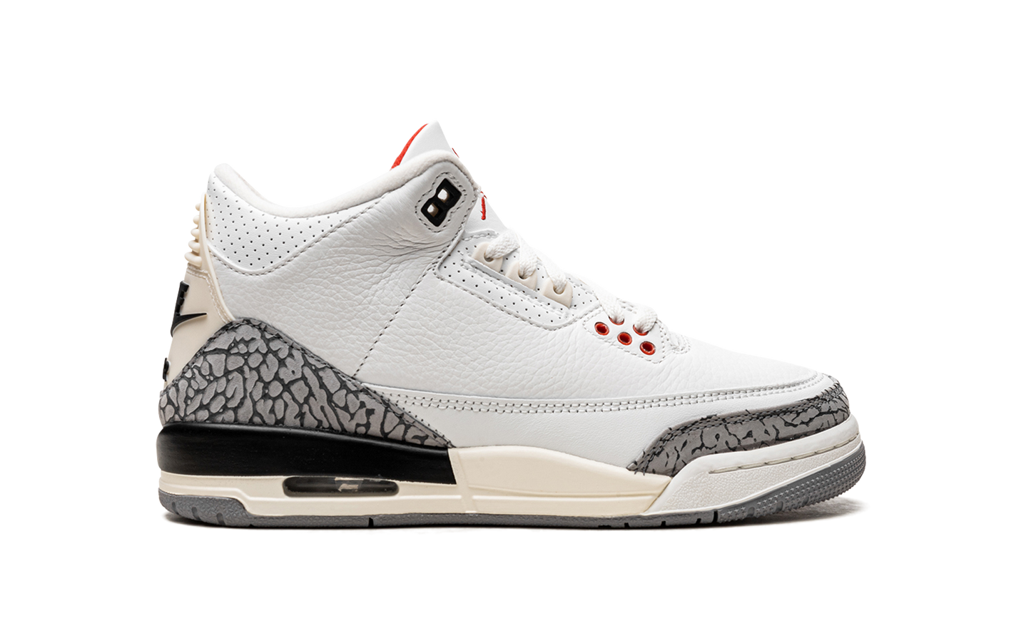 Air Jordan 3 GS "White Cement Reimagined 2023" DM0967 100