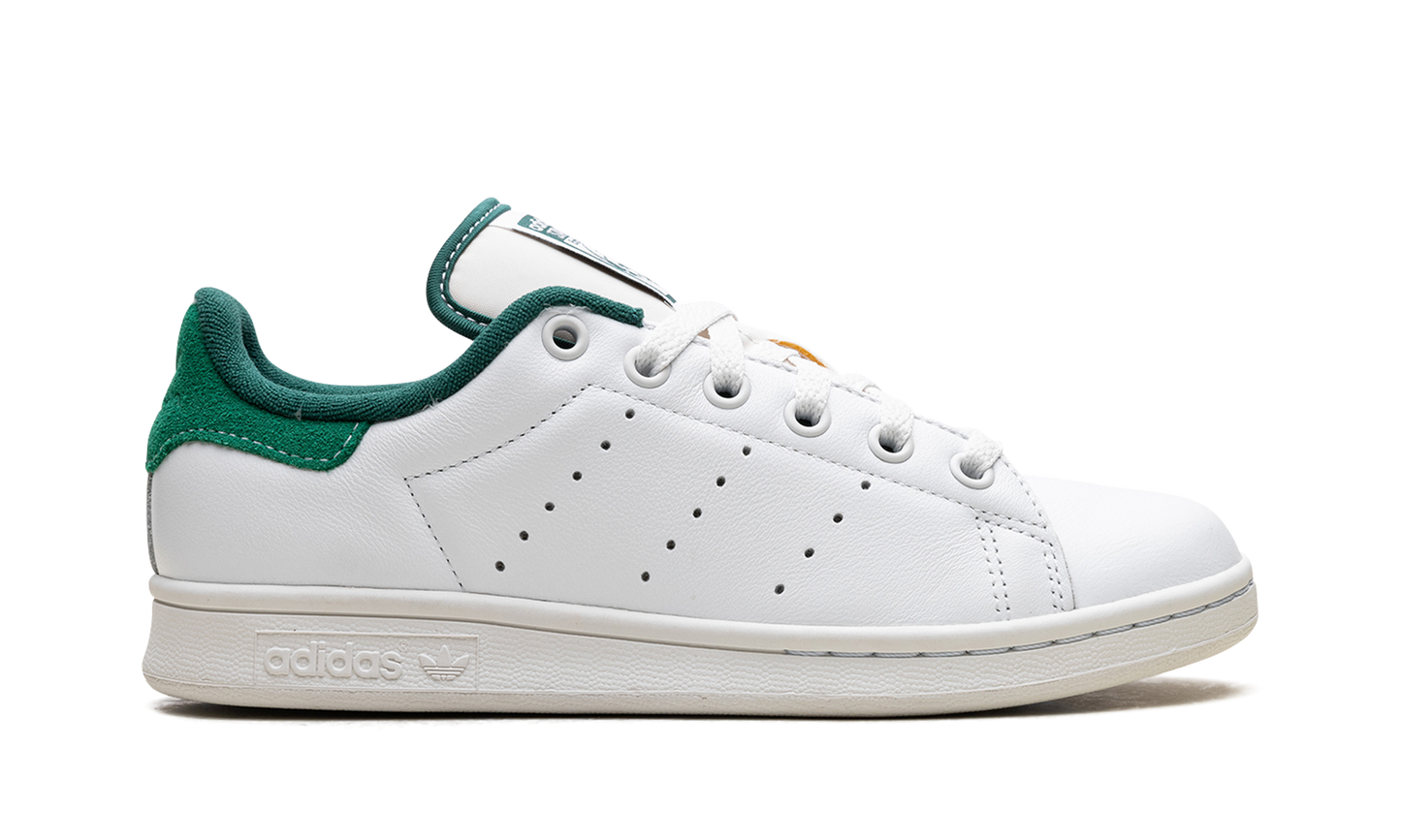 Stan Smith "White Green Suede Heel" ID2007
