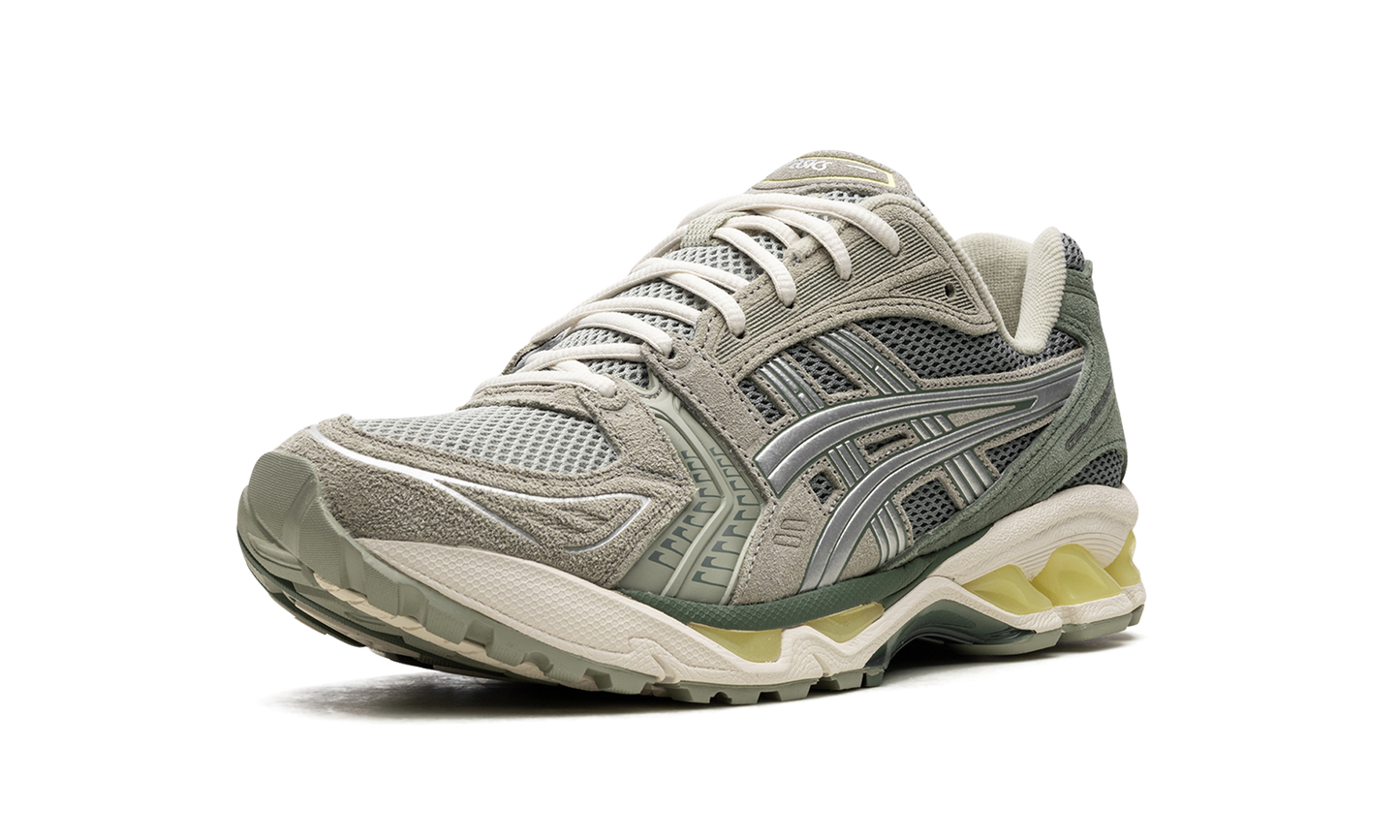 GEL KAYANO 14 "Olive Grey Pure Silver"