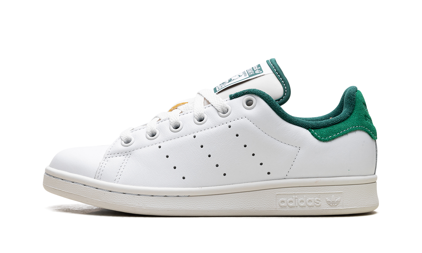 Stan Smith "White Green Suede Heel" ID2007