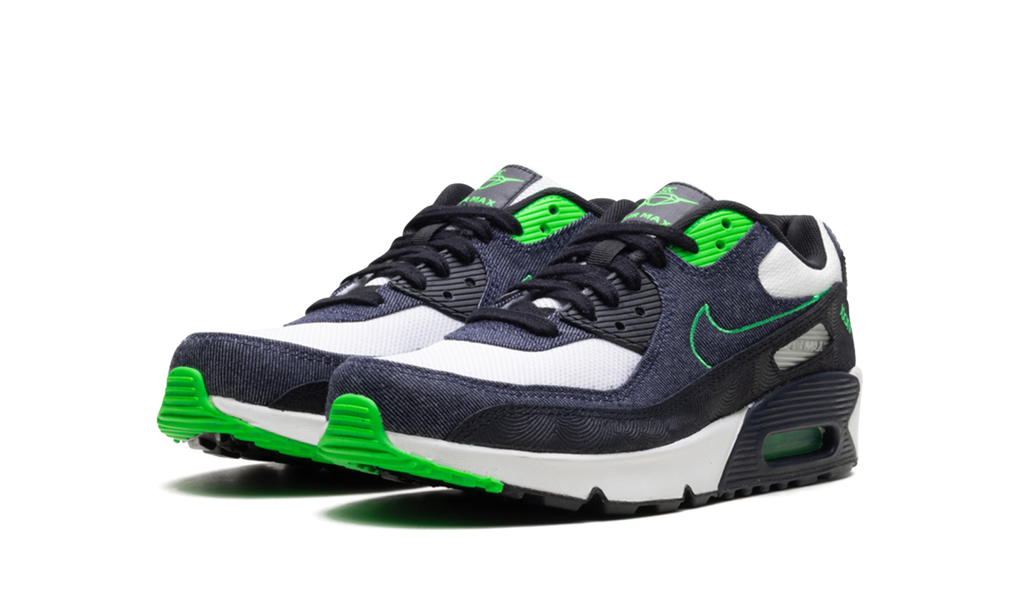 AIR MAX 90 LTR SE GS "Scream Green" DN4376 001