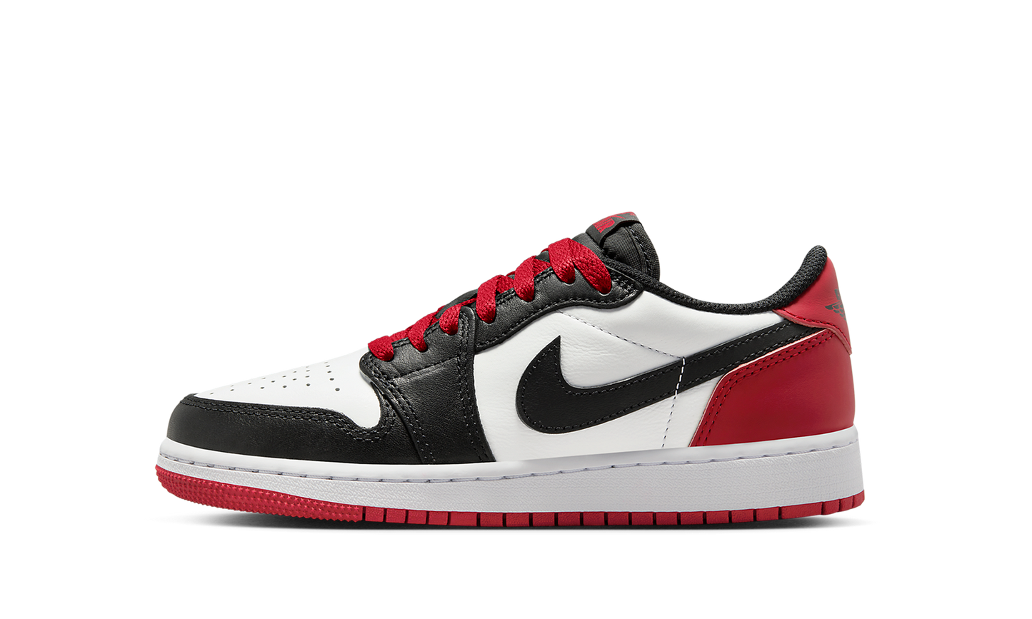 Air Jordan 1 Low OG GS "Black Toe" CZ0858 106