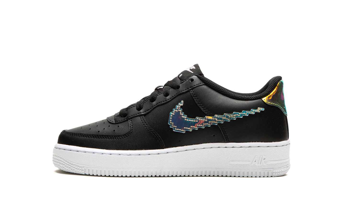Air Force 1 Low LV8 GS "Digital Swoosh - Black"