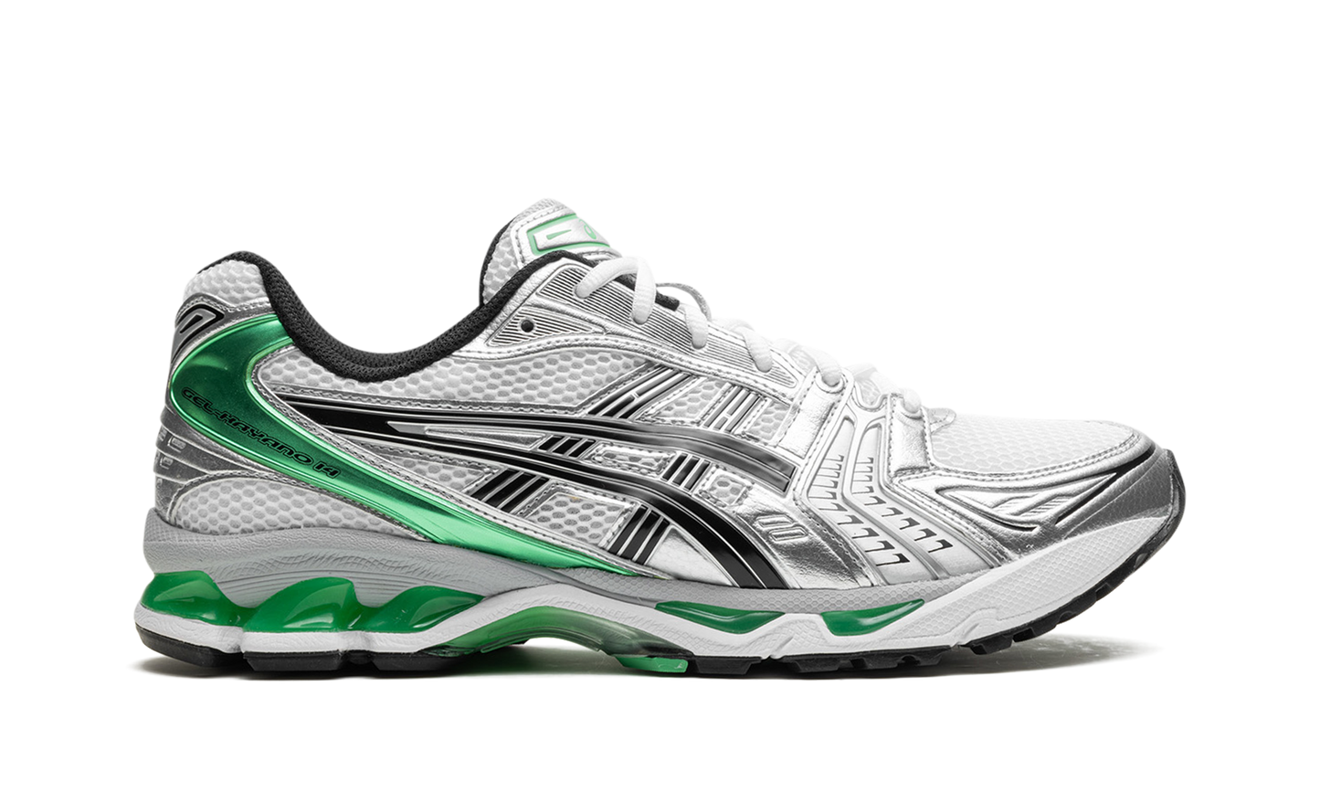 GEL-Kayano 14 "White/Malachite Green" 1201A019 110