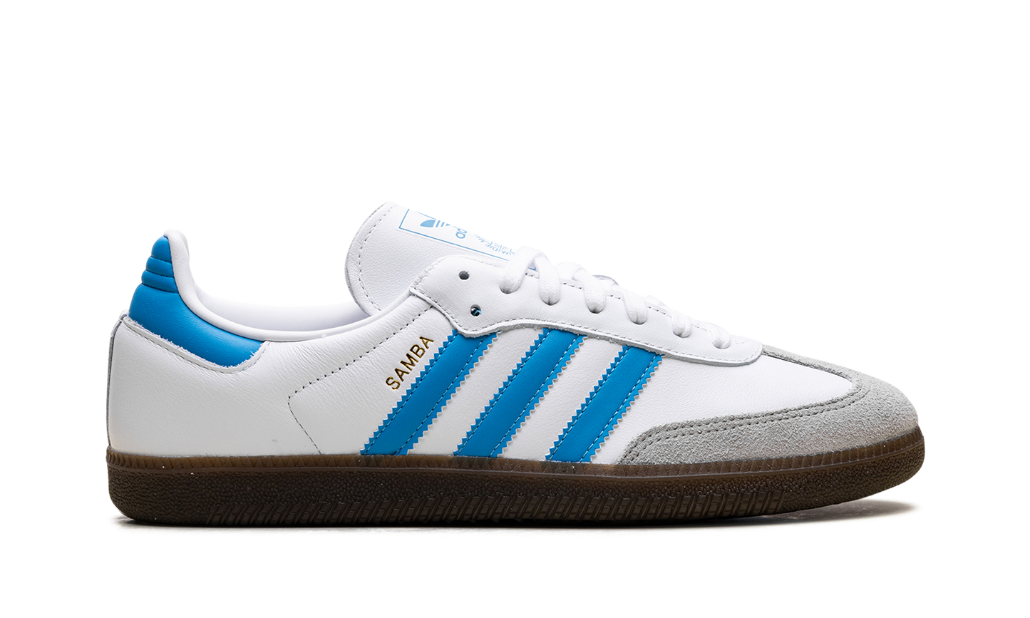 Samba OG "White Shock Cyan" JR0612