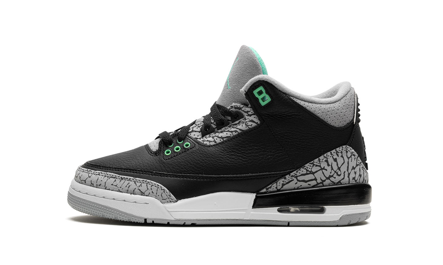 Air Jordan 3 GS "Green Glow" DM0967 031