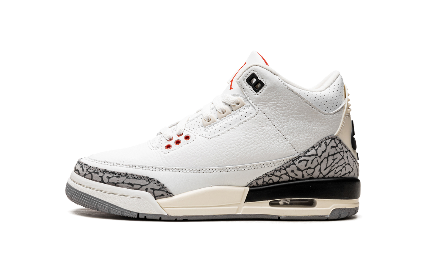 Air Jordan 3 GS "White Cement Reimagined 2023" DM0967 100