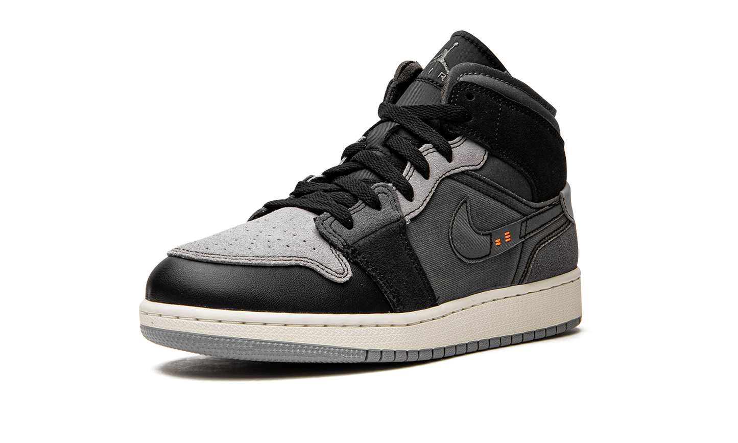 Air Jordan 1 Mid SE Craft GS "Inside Out" DV0438 001