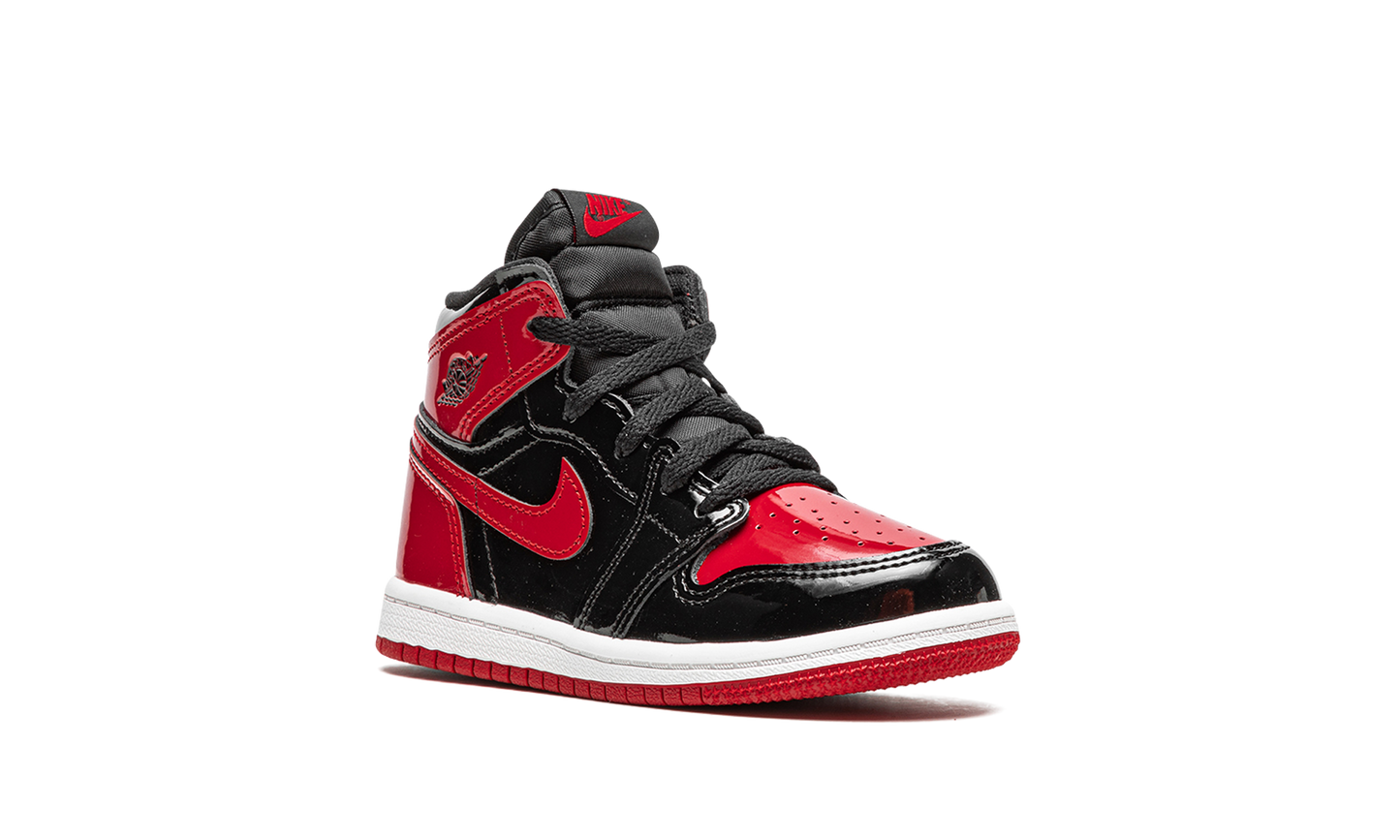 Air Jordan 1 Retro High OG TD "Bred Patent" AQ2665 063