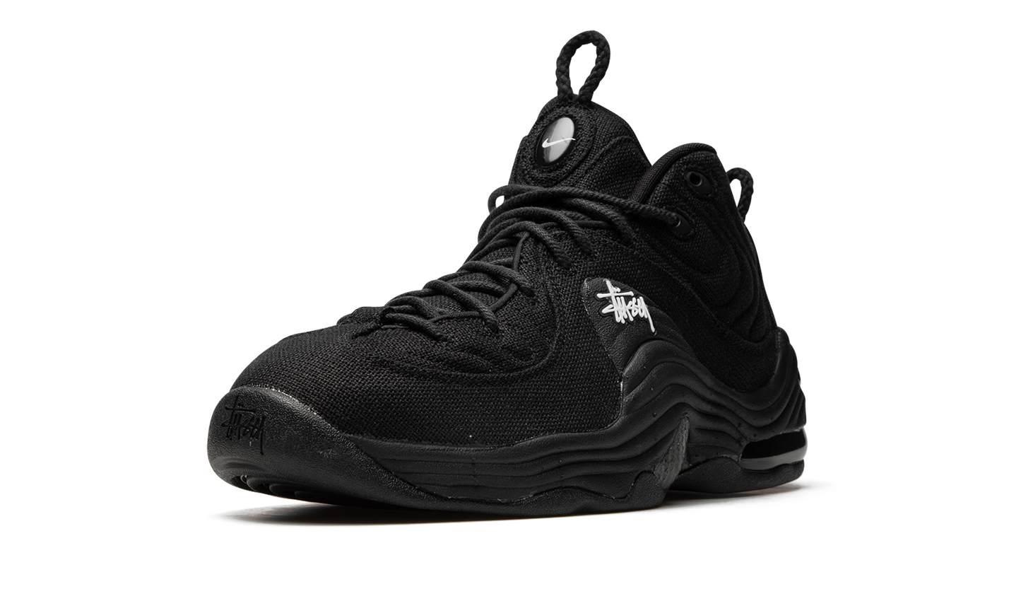 Stussy x Air Penny 2 "Triple Black" DQ5674 001