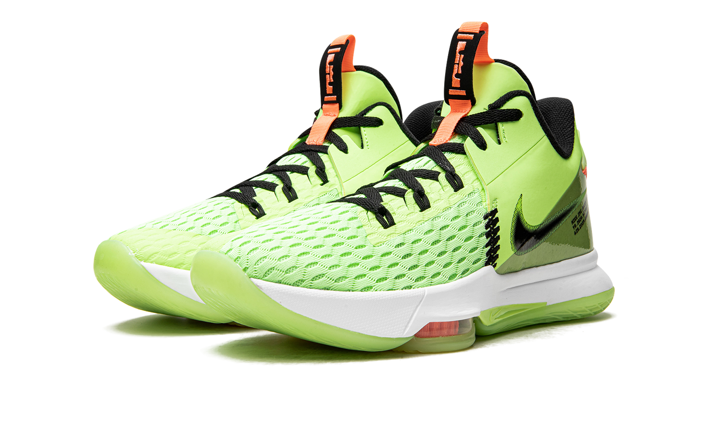 LeBron Witness V "Lime Glow" CQ9380 300
