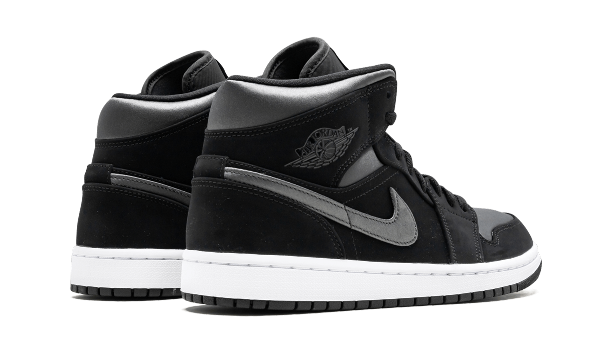 Air Jordan 1 Mid SE "Nylon - Black/Grey" 852542 012