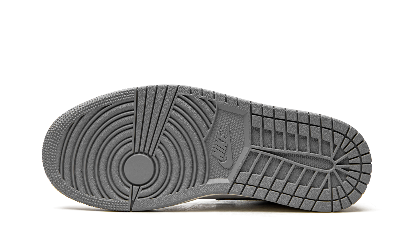 Air Jordan 1 Mid "White / Stealth Grey" 554724 135