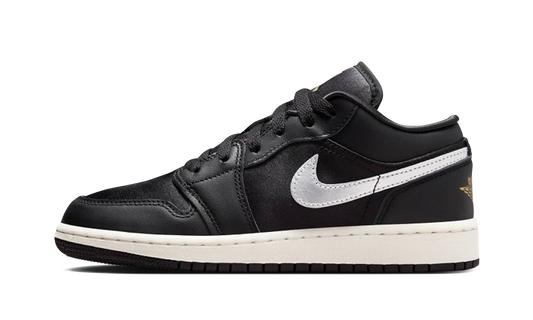 Air Jordan 1 Low SE GS "Black Metallic Gold" FZ3921 001