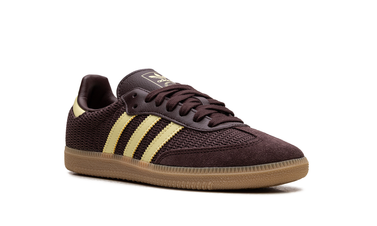 Samba OG WMNS "Shadow Brown Powder Yellow" JR8167
