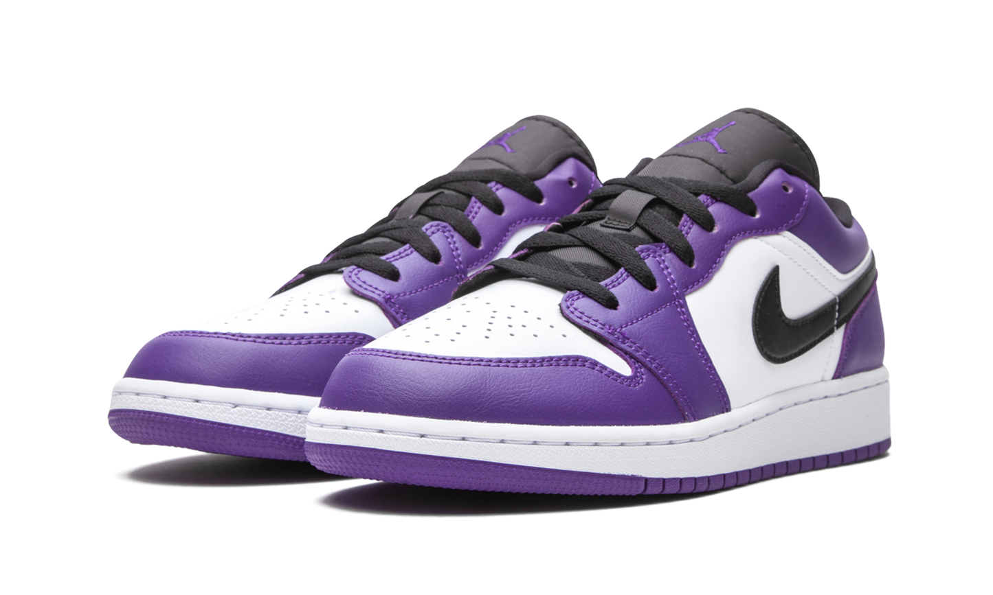 Air Jordan 1 Low GS "Court Purple" 553560 500