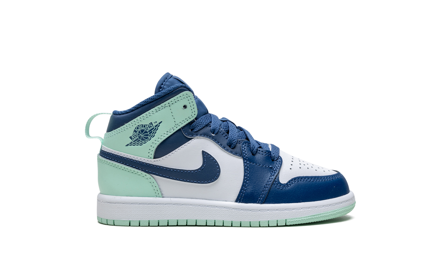 Jordan 1 Mid PS "Blue Mint" 640734 413