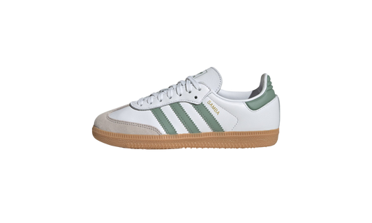 Samba OG GS "Cloud White Silver Green" JP5479