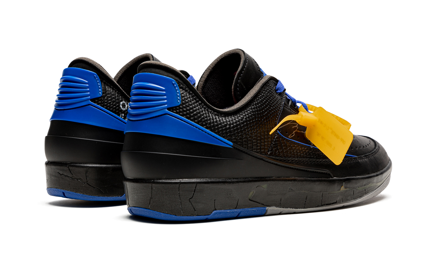 Air Jordan 2 Low OG SP "Off-White - Black/Blue" DJ4375 004