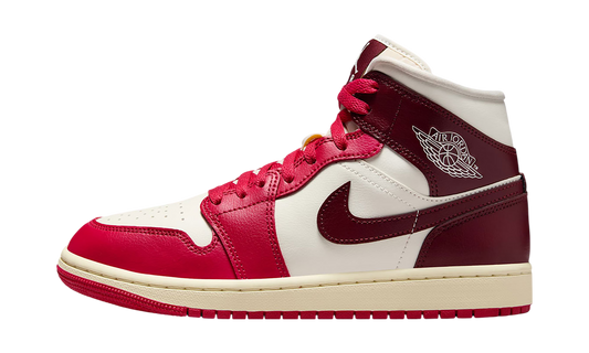 Air Jordan 1 Mid "Red/White" BQ6472 119