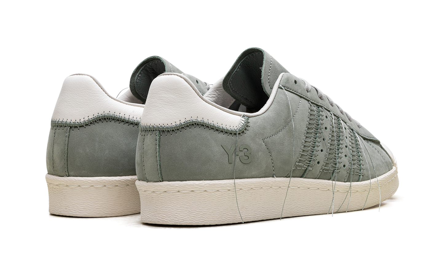Y-3 Superstar "Silver Green Off White Light Brown" IG0801