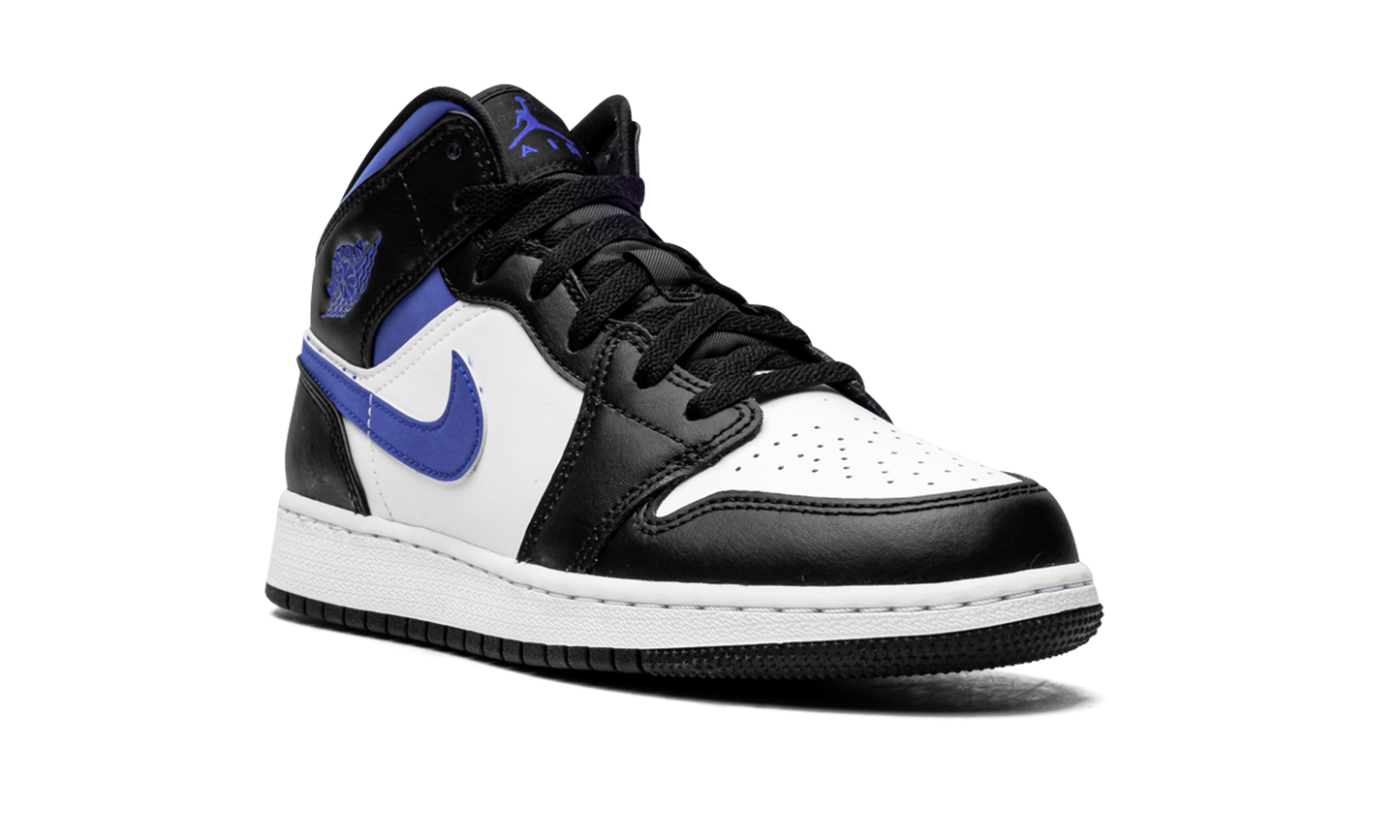 Air Jordan 1 Mid GS "Racer Blue / Black / White" 554725 140